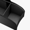 Car Seat Back Organizer With Hooks Leather Auto Backseat Hanging Cup Holder Tissue Box Holder Back Seat Headrest Storage Box