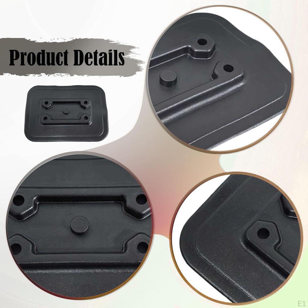 Fishing Rod Holder Mount Base Mounting Bracket Rubber Light,Kayak Fish Fixed for Railing