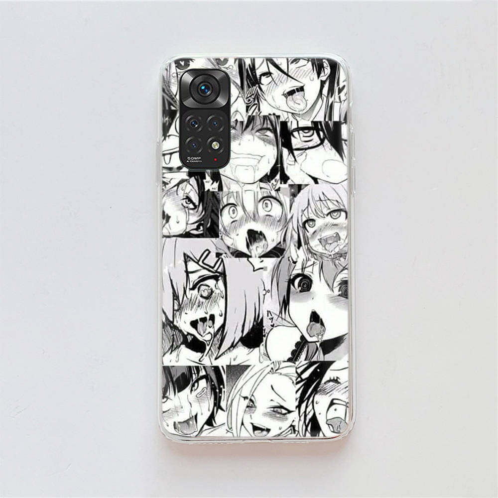 DT16 Girl Comics Case for Samsung A04 A14 A23 A34 A54 M23 M33 M52 M53 Realme 10 9 C30S C35 C55 VIVO Y02S Y21 Y33S Y51 X80 Pro Clear Cover