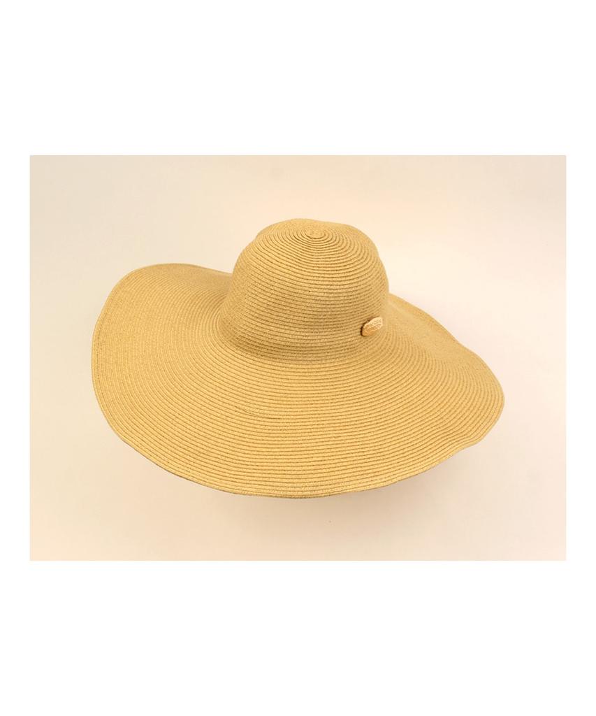Yunibeosyeolkemiseuteuli Long Beige Wire Cloche Hat Gd Summer Fedora