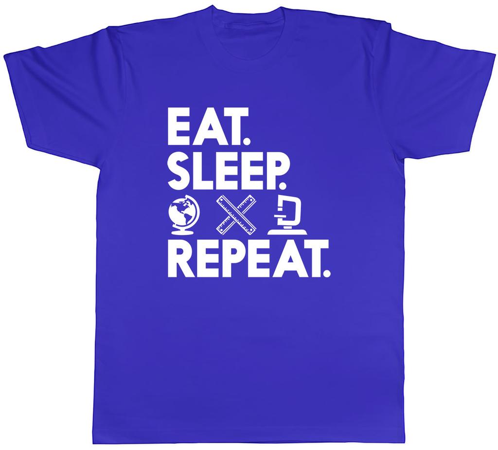 Eat Sleep Teaching Repeat Unisexs Unisex TShirt Tee