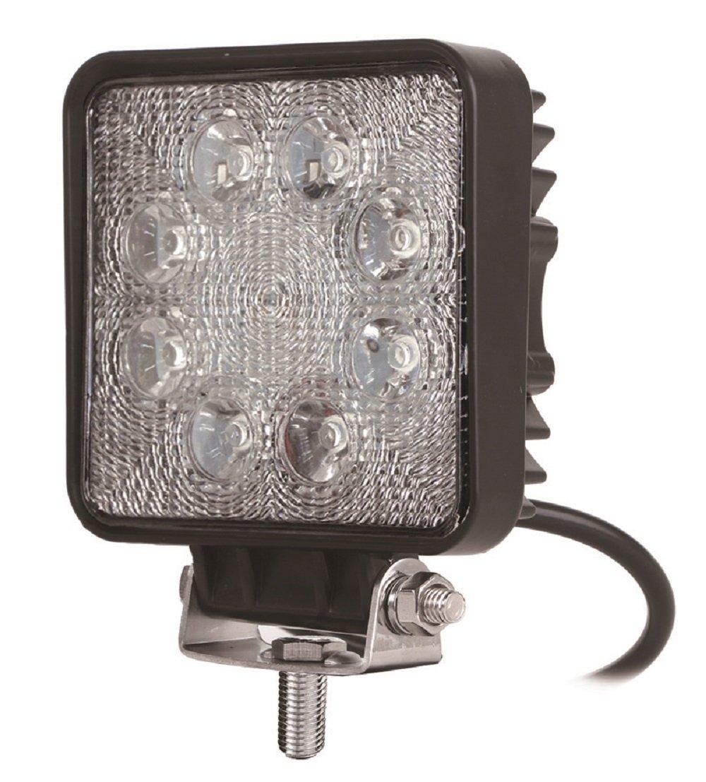 

Светодиодный рабочий светильник Kashimura, угловой, 8 ламп, 24 Вт, белый, 1560 лм, 6000 К, шумоподавление, IP67, DC12/24 В, NML-18