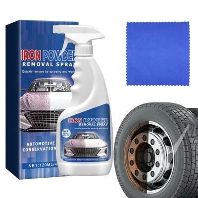 Détachant de Rouille Salle de Bain Multifonctionnel Détachant de Rouille Métal 120ml Détachant de Rouille Automobile Spray Pour Voiture