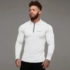 Muscleguys New Brand Bodybuilding Slim Fit Men's Polo Shirt Long Sleeve Fitness Casual Tees Autumn Clothing