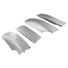 4PCS Car Auto Exterior Rack Roof Rack Rail Retrofit End Cover Dome Holder Case Cap For BMW E71 E72 X6 2008-2014