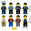 Professional Minifigures Lw007A Children Assemble Small Particles Building Block Toy Paint Nurse Student