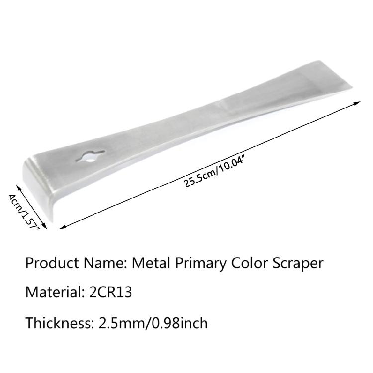 Stainless Steel Hive Scraper Tools High Hardness Beekeeping Equipment Hand Tool