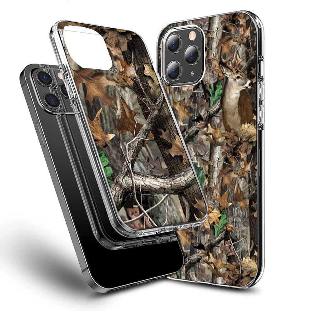 Casing Camo Hunting for Phone Case For Iphone 16E 15 Pro 14 Plus 17E 16 17 Pro Max Air 11 12 13 Mini Shockproof Capa Cute Cov