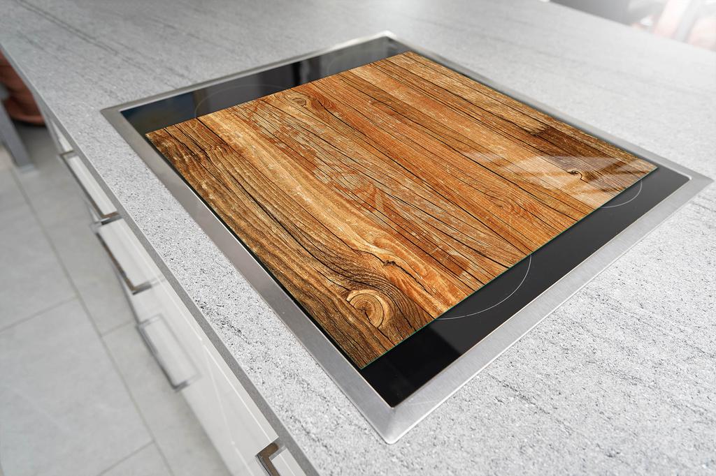 SZKLANA DESKA DO KROJENIA 52x40 DREWNO