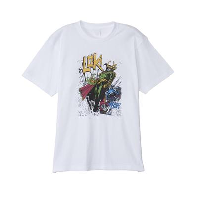 Small Planet Marvel 50 Design L Größe Weiß T-Shirt 15/Loki/Comic
