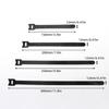 Reusable Cable Ties 15cm Nylon Hook Loop Straps Wire Organizer Fastening Wraps for Cable Management Storage