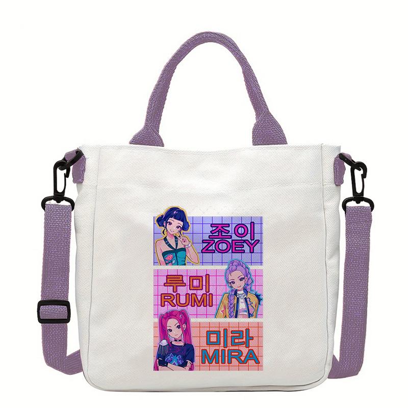 Witch Hunters Fashion Shoulder Bag Versatile Commuter Handbag Women's Large Capacity Canvas Handbag