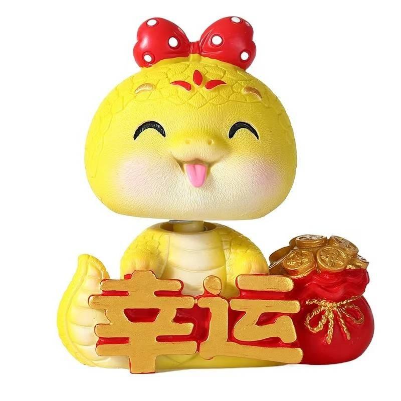 Of The Year Snake Mascot Character Model Toy Girls Children Holiday Decoration