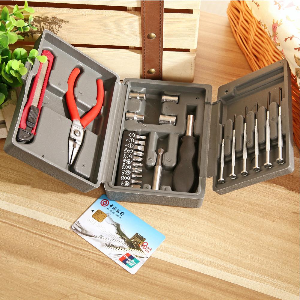Multifunction Home Hardware Combination Repair Tool Set with Box