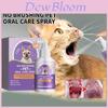 Yegbong Haustier Mundpflege Spray für Hunde und Katzen Wirksam Frischer Atem Geruchsentferner 50ml