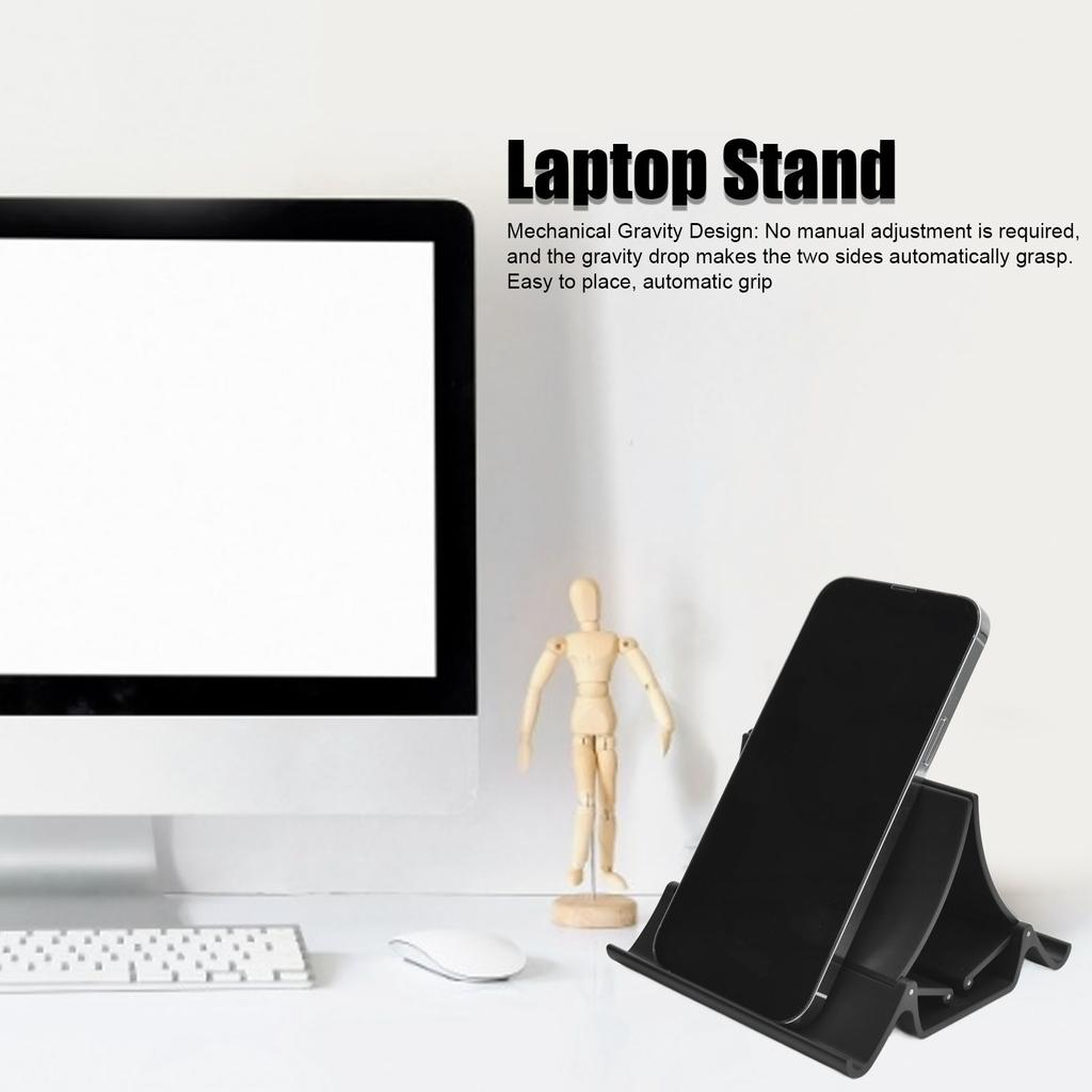 Laptop Stand ABS Notebook Computer Stand Automatic Adjustment Mobile Phone Holder Sy To Use and Stable for