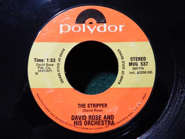 

7inch Record DAVID ROSE HIS ORCHESTRA The Stripper Love Is A Many Splen MVG537 Polydor US Pop Used