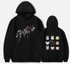 Sweat à capuche pullover à manches longues cool Stray Kids.