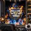 Wall Hanging Tapestry Queens Park Rangers Football Print Cloth for Living Room Bedroom Home Decor