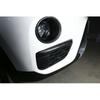2×Carbon Fiber ABS Front Fog Light Lamp Cover Trim Fit For BMW X1 F48 2016-