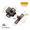 Zinc Alloy Flat Ring Ball Door Catch