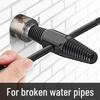 Reverse Thread Broken Pipe & Screw Extractor for Faucets and Valves