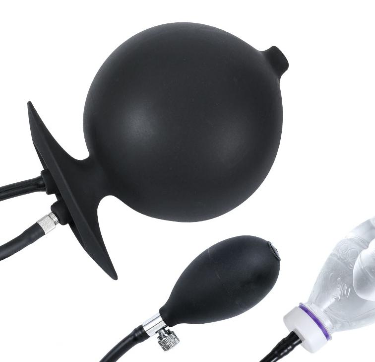 Inflatable Plug and Butt Enema Enema Tip 12 X 11cm