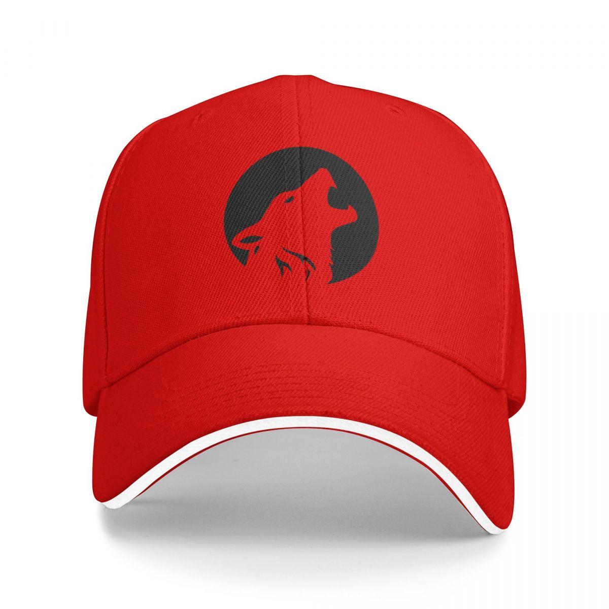 

Волк Вой Волка Бейсболки Snapback Бейсбольные Кепки Дышащие Повседневные Кепки Для Улицы Унисекс One Size