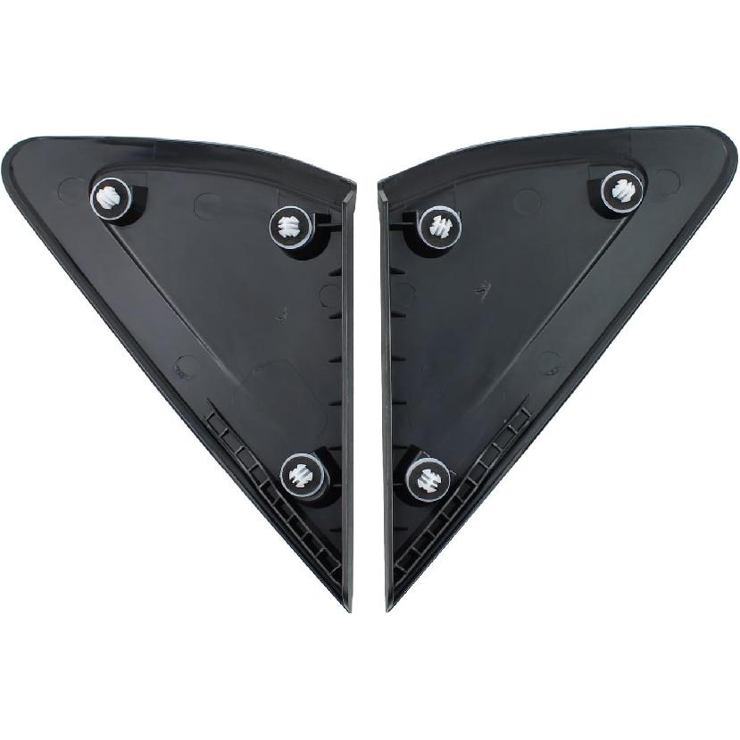 2 Pièces Garniture d'Aile d'Angle de Rétroviseur Avant Gauche et Droite pour Nissan Versa 2020-2025