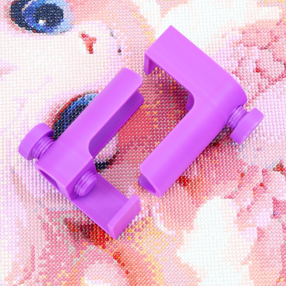 Diamond Painting Holder Diamond Painting Scroll Holder Diamond Painting Canvas Clamp, Suitable for 4cm Thick Table Boards