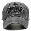 Vintage NY Ball Cap New York Relief Washed Cap