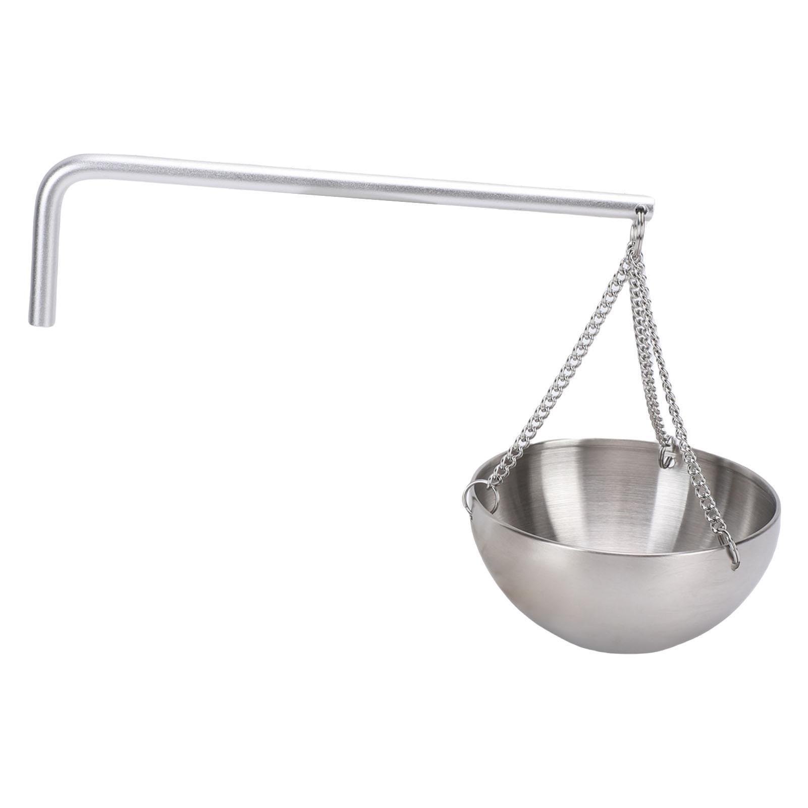 

Sauna Aromatherapy Bowl Sauna Oil Cup Holder Stainless Steel Essential Oil Fragrance Diffuser Bowl for Sauna Spa Semi