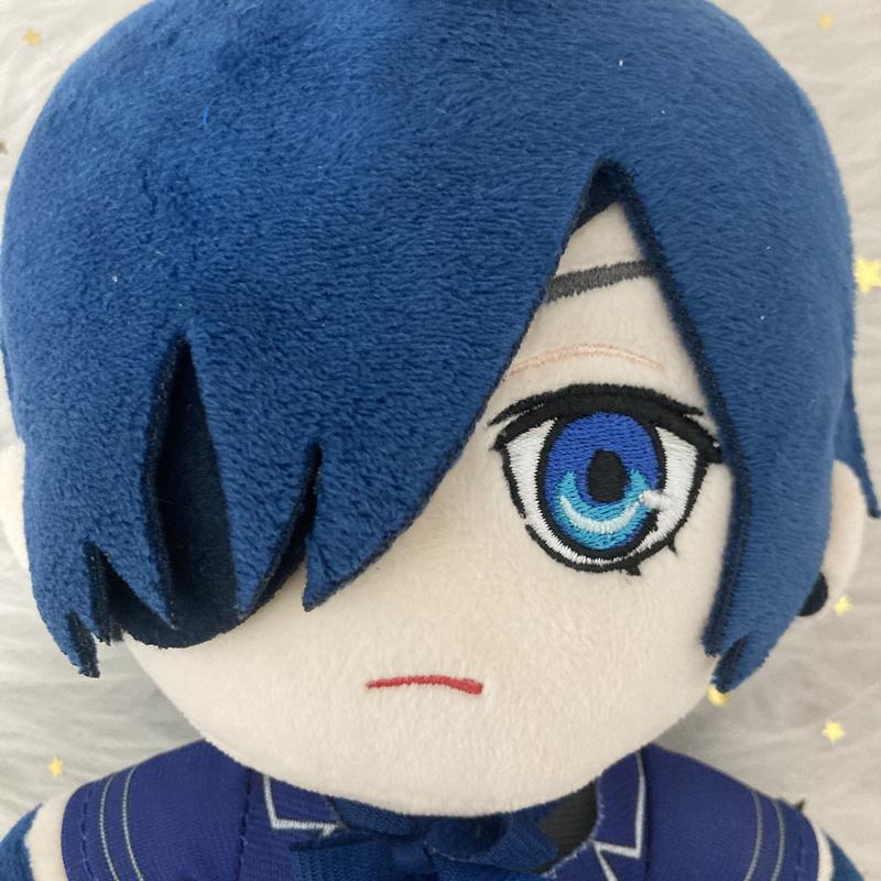 20cm Anime Black Butler Ciel Phantomhive Smile Plush Doll Cosplay Cartoon Cute Soft Stuffed Pillow Kids Birthday Gift