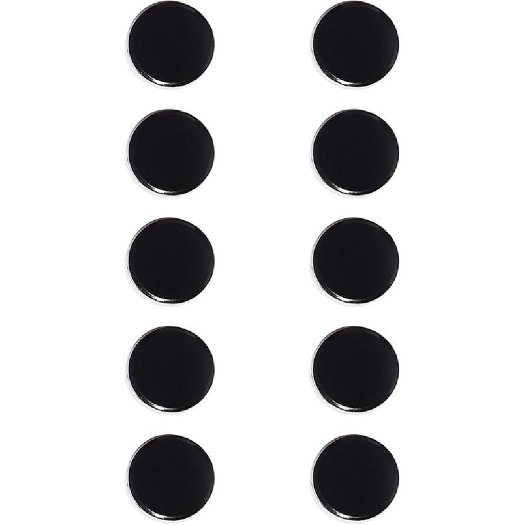 Магниты на холодильник, 10 шт. Сильные магниты для холодильника, Прочные круглые маленькие магниты для доски, холодильника, шкафчика, поделок, Декоративные милые мини-магниты для Blackmagnet-10pcs