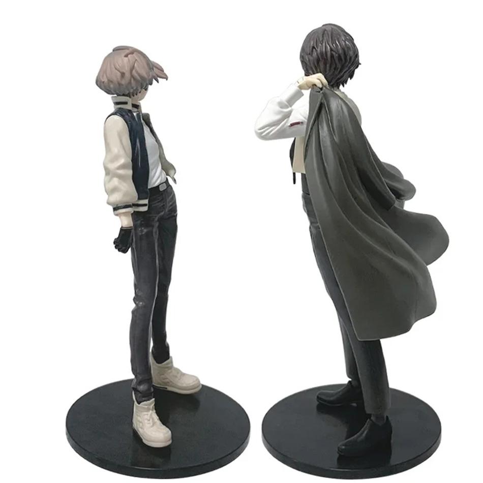 22cm Bungou Stray Dogs Anime Figure Youth Dazai Action Figure Nakahara Chuuya Figurine PVC Collection Model Doll Toys