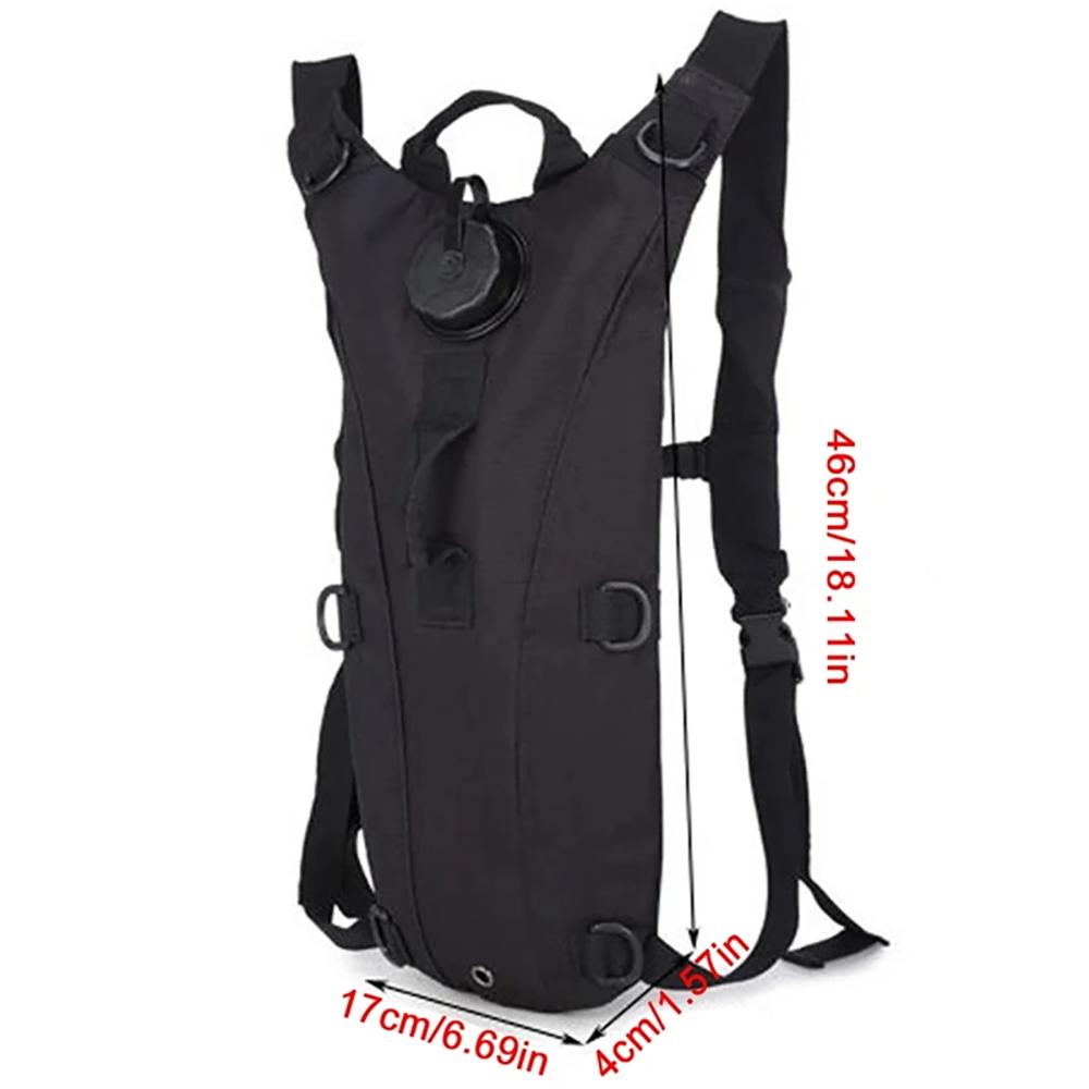 3L waterproof water bag outdoor sports backpack travel cycling mountaineering tactics convenient water bottle water bag
