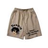 Youth Trendy Men's Casual Five-Point Sports Pants - Summer Loose Fit, Straight-Leg, Versatile Fashion.