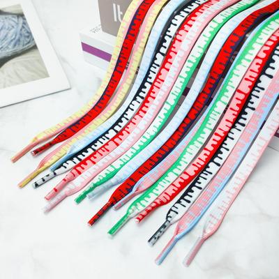 Lacci elastici per scarpe da ginnastica, lacci piatti con gelato arcobaleno, stringhe per scarpe 120/140/160 cm, larghezza 0,8 cm, 1 paio