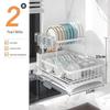 Carbon Steel Double-Layer Kitchen Dish Drying Rack