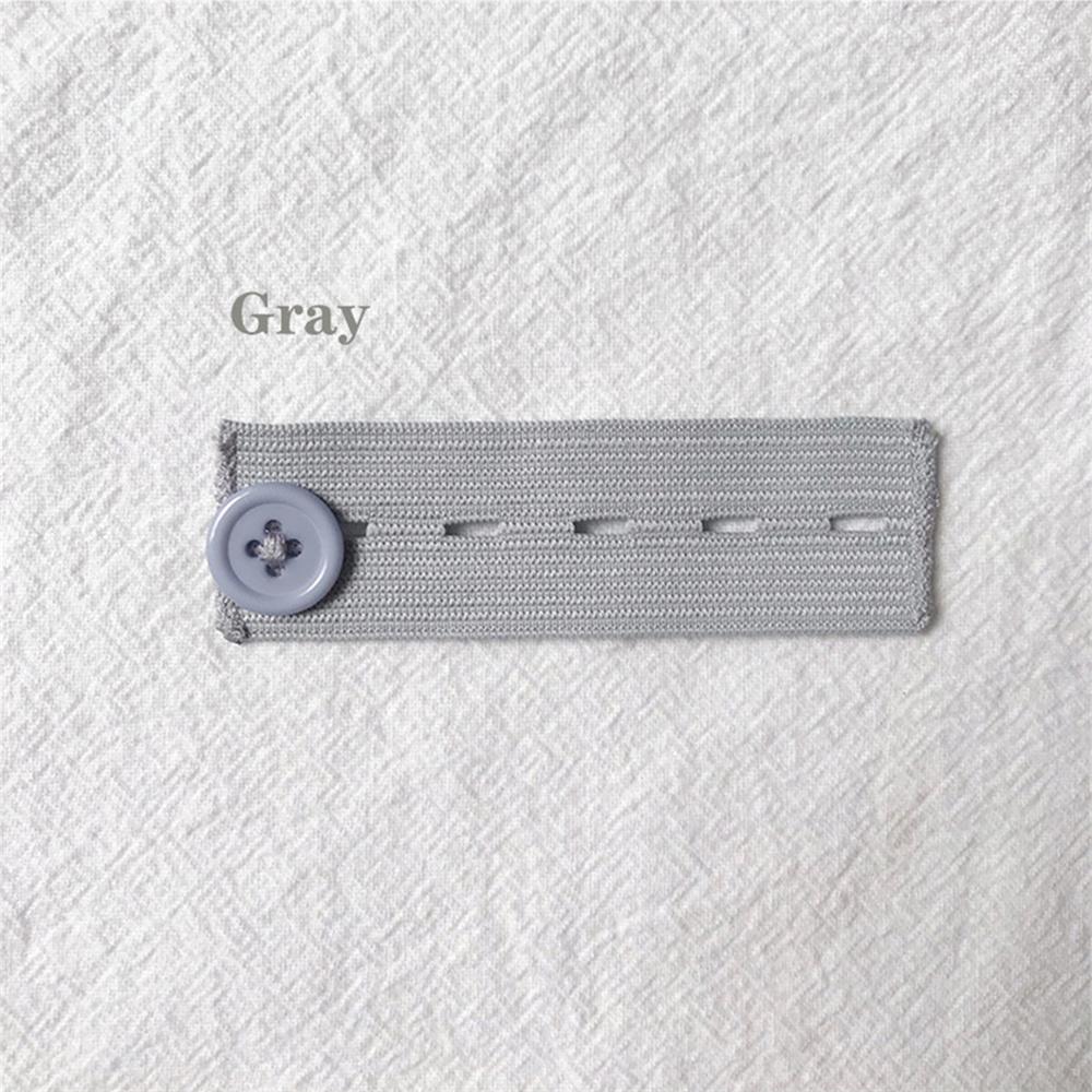 8ks elastické prodlužovače pasu nastavitelné přezky na kalhoty pro těhotné, tlusté kalhoty, džíny, bez šití, knoflík v pase pro muže a ženy, dárky