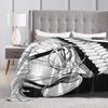 Anime Okarun Dandadan  Blanket  Soft Warm Comfortable Plush Throw Blanket For Couch Bed Picnic Flannel Bedspread Bed Cover