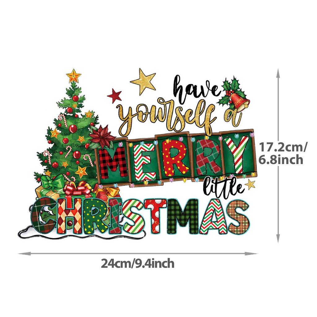 Clothing Christmas Tree Patches, Hooded Sweatshirts, Patches, Clothes, Stickers, Handcrafted T-shirts, Heat Pressing, Vinyl Heat Transfer Patches