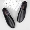 Mocassini Uomo Primavera Estate Casual Pelle Scarpe Uomo Semplici Mocassini Slip-On Scarpe da Guida Scarpe da Barca per Esterno Piatte Lazy Fatte a Mano