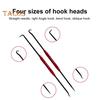 Hook Pick Set Puller Remover with Non-Slip Handle High Durability Detachable Design Portable Car Auto Oil Seal Pick Tool Set