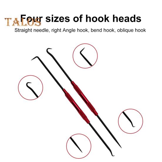 Hook Pick Set Puller Remover with Non-Slip Handle High Durability Detachable Design Portable Car Auto Oil Seal Pick Tool Set