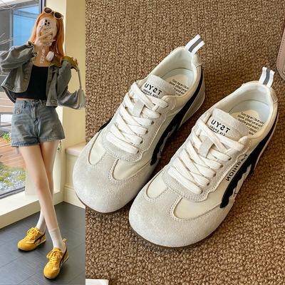 Fashion Casual Shoes Women's Summer New Color Matching Soft Sole Sports Breathability