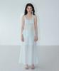 AGTEU Cotton Veil Skirt Pale Blue
