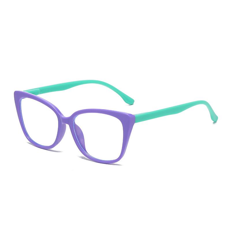 

Cat Eye Spring Leg Reading Glasses High-definition Anti Blue Light Presbyopia Glasses Middle-aged and Elderly Reading Glasses 4.0