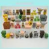 Premium Quality Minecraft Game Surrounding 36pcs Building Block Dolls Cake Decorations
