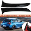 2Pcs Car Tail Roof Door Glass Spoiler For BMW 1 Series F20 F21 Hatchback 12-19 Auto Glass Scratch Protector Plastic